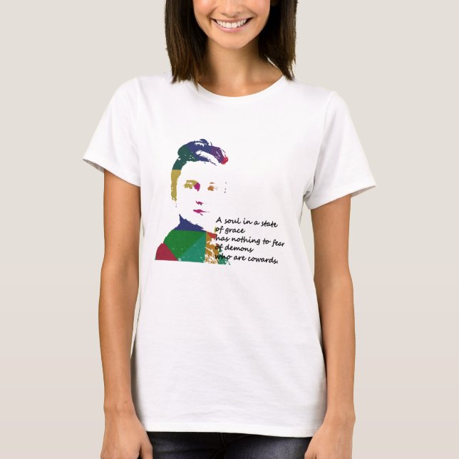 Camiseta Rua. Therese of Lisieux (Frente)