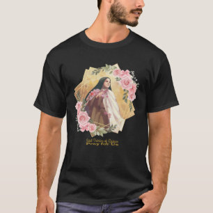 Camiseta Rua Therese of Lisieux Católica Santo Inspirationa