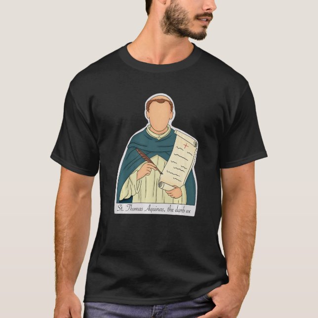 Camiseta Rua Thomas Aquinas Santo Patronal De Estudantes Ca (Frente)