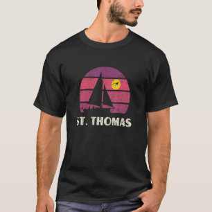 Camiseta Rua Thomas Sailboa à vela dos anos 70 Vintage Suns