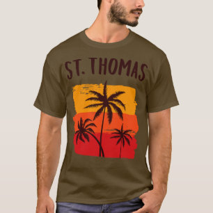 Camiseta Rua Thomas Tropical Palm Trees Vacing Souv