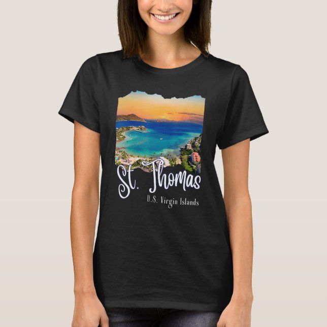 Camiseta Rua Thomas Virgin Islands Vacation - Rua Thoma (Frente)