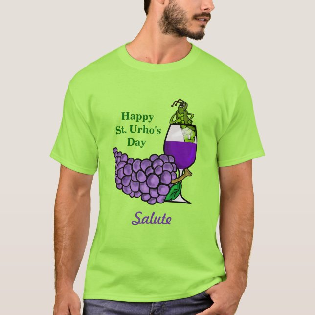 Camiseta Rua, Urho Baixo! + T-shirt dupla lateral da Salute (Frente)