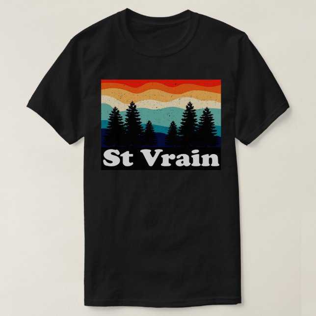 Camiseta Rua Vrain Colorado Retro (Frente do Design)