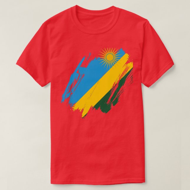 Camiseta Ruanda Repubulika yx27u Ruanda Rpublique du Ruanda (Frente do Design)