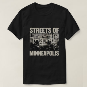 Camiseta Ruas de Minneapolis Arte de Protesto