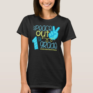 Camiseta Ruas De Professores Da Classe Peace Out 1rua Fim D