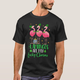 Camiseta Ruas Engraçadas, Flamingos do Dia do Patrick são m