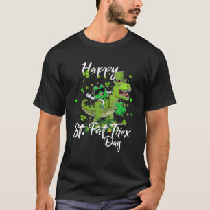 Camiseta Ruas felizes, Rua de Dinossauro do Dia do Pat Trex