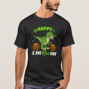 Camiseta Ruas felizes, Rua de Dinossauro do Dia do Pat Trex