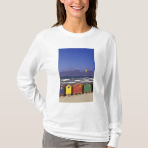 Camiseta Ruas, James Bay Bathing Boxes, perto de Capetown, 