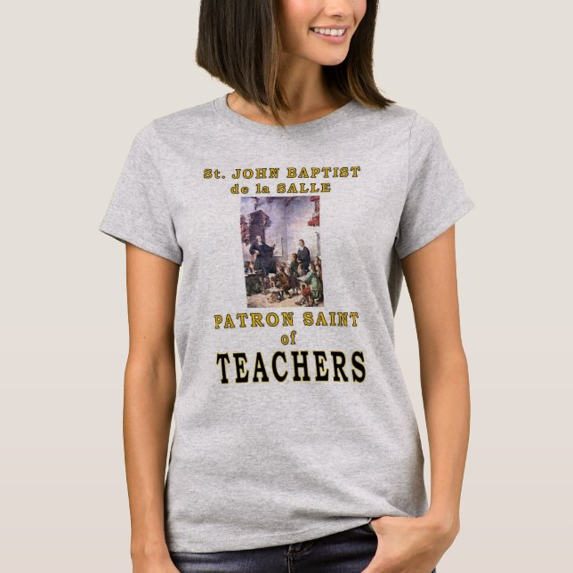 Camiseta RUAS. JOHN BAPTIST de la SALLE (Frente)