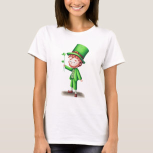 Camiseta Ruas lindas de duende. Dia de Patrick