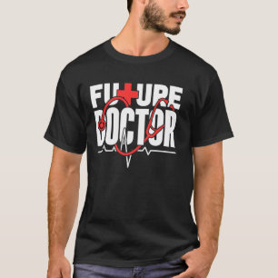 Camiseta Ruas Médicas do Estudo Escolar de Medicina do Futu