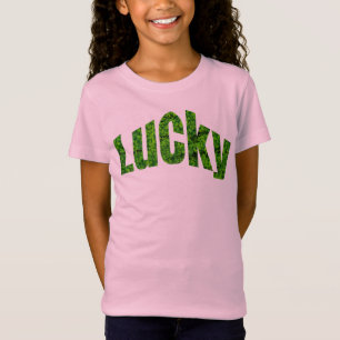 Camiseta Ruas Sortudas, Meninas de Shamrock do Dia dos Patr