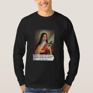 Camiseta Ruas Teresias De Santo Lisieux De Criança Jesus