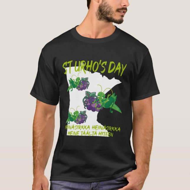 Camiseta Ruas Urhos Day Grafopper Graphics Vineyard Minneso (Frente)