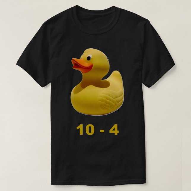 Camiseta Rubber Duck 10 4 Comboio (Frente do Design)