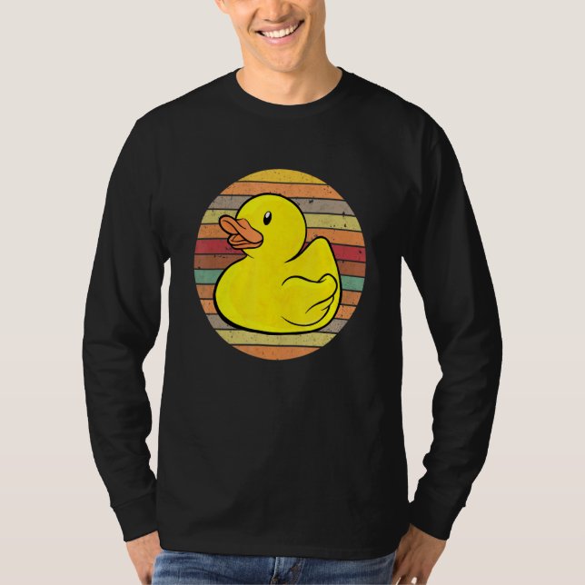 Camiseta Rubber Duck Bath Retro (Frente)