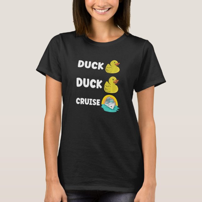 Camiseta Rubber Duck Boating Boat Captain Cruise Ship Cruis (Frente)