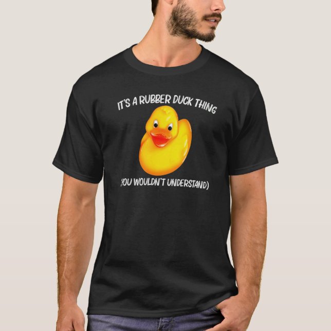 Camiseta Rubber Duck For Men Women Kids Rubber Ducks Duckie (Frente)
