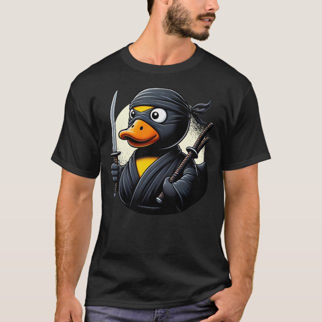 Camiseta Rubber Duck Ninja (Frente)