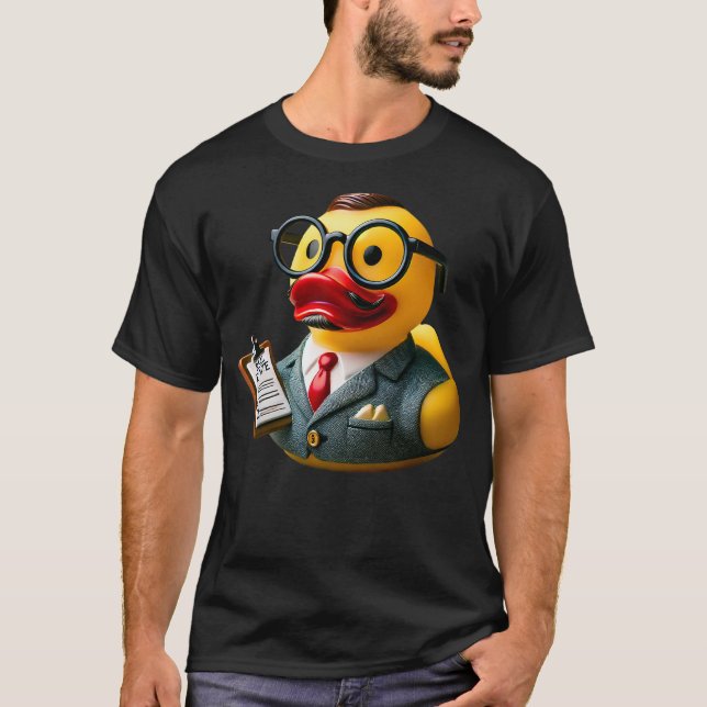 Camiseta Rubber Duck Real Estate Agent Home Property Sales (Frente)