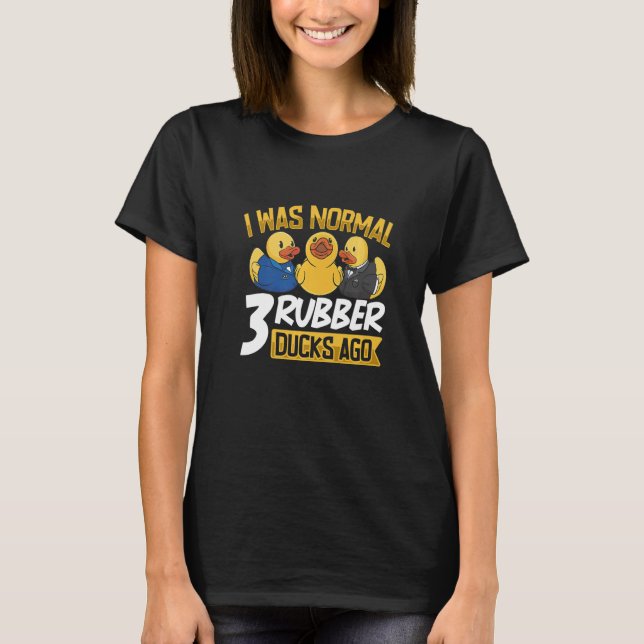 Camiseta Rubber Duck Rubber Ducks Duck  Bathroom Bubble (Frente)
