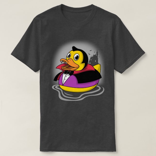 Camiseta Rubber Duckula (Frente do Design)