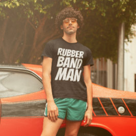 Camiseta RUBBERBAND MAN MEN'S 1970s T-Shirts Tees