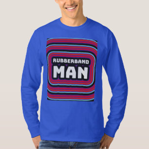 CAMISETA RUBBERBAND MAN MENS RETRO 1970S T-SHIRTS