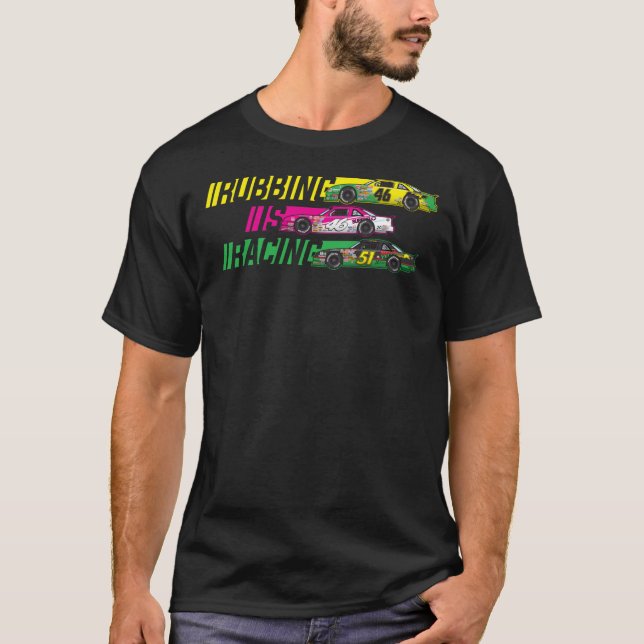 Camiseta Rubbing é Racing, Days of Thunder, Cole Trickle (Frente)