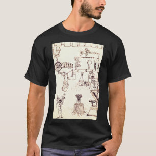 Camiseta Rube goldberg doodle Classic T-Shirt
