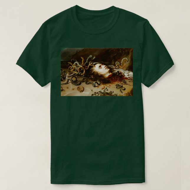 Camiseta Rubens chefe da medusa (Frente do Design)