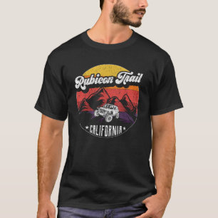 Camiseta Rubicon Trail California 4x4 Off-road SUV Vehicle