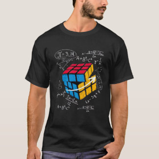 Camiseta Rubik’s Cube Math Formula T-Shirt 