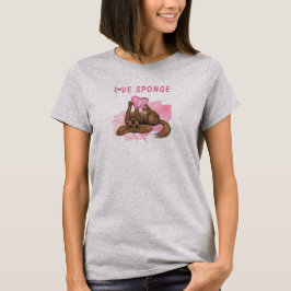 Camiseta Ruby Cavalier King Charles Love Sponge