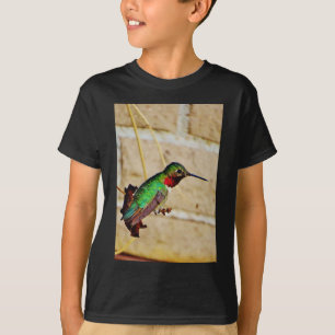 Camiseta Ruby Green Hummingbird