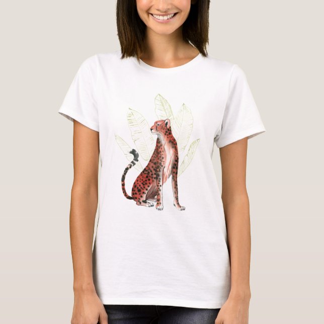 Camiseta Ruby Runner Leopard (Frente)