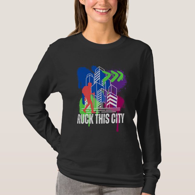 Camiseta Ruck This City Urban Hiking Rucksack Backpack Work (Frente)