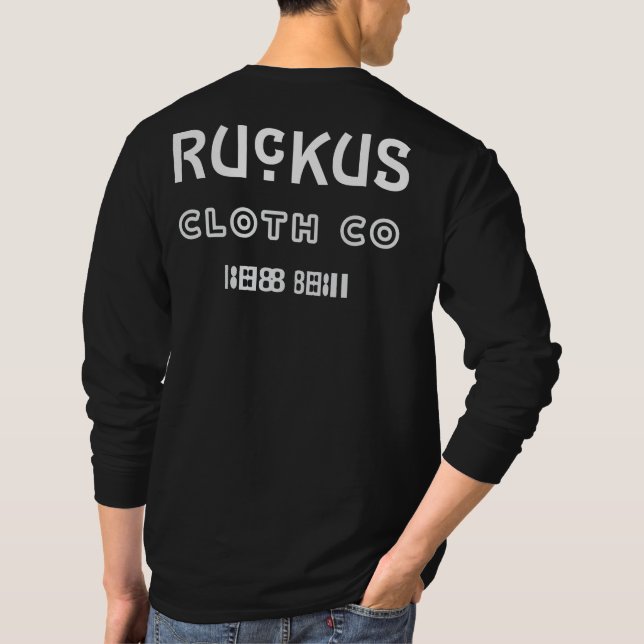 Camiseta Ruckus Cloth Co (Verso)