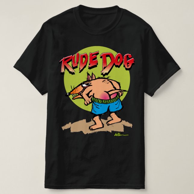 Camiseta Rude Dog T-Shirt (Frente do Design)
