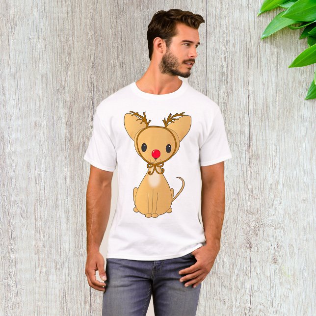 Camiseta Rudolf Chihuahua (Criador carregado)