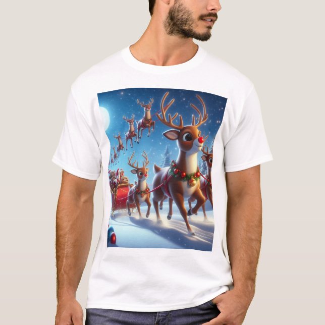 Camiseta Rudolph (Frente)