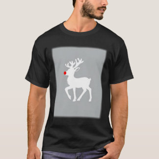 Camiseta Rudolph A Rena Nose Vermelha