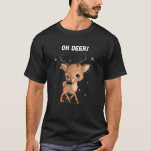 Camiseta Rudolph A Rena Vermelha Nosada Especial De Natal O