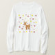 Camiseta Rudolph, as estrelas de Natal ruidosas (Frente do Design)