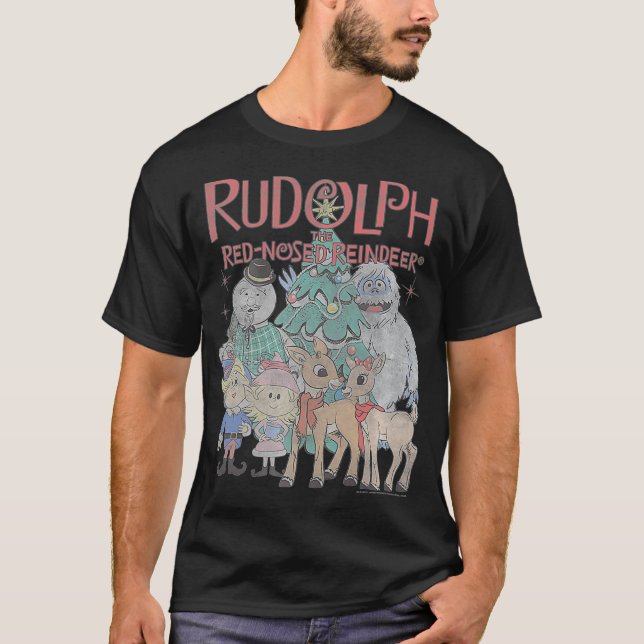 Camiseta Rudolph Roused Reindeer Especial de Natal Gr (Frente)