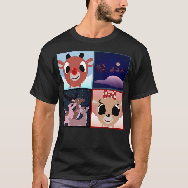 Camiseta Rudolph Squares (Frente)