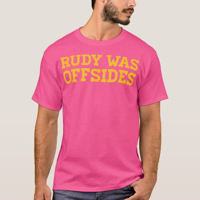 Camiseta Rudy Estava Fora de Jogo Cfb - (Frente)
